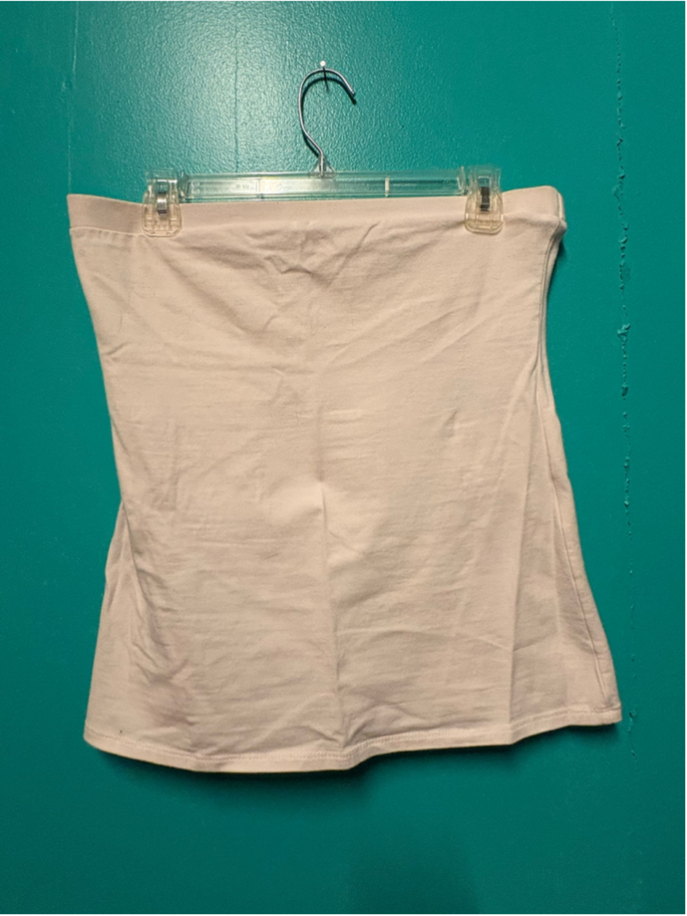 Women's Stretch Is Comfort Tube Top White Size L